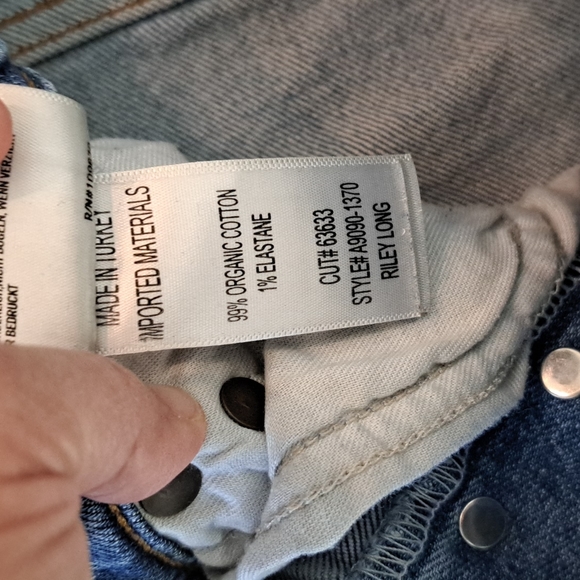 AGOLDE Riley Long High Rise size 24 - Picture 6 of 12